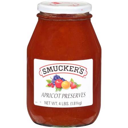 Smuckers Smucker's Apricot Preserve 4lbs Jar, PK6 5150000298
